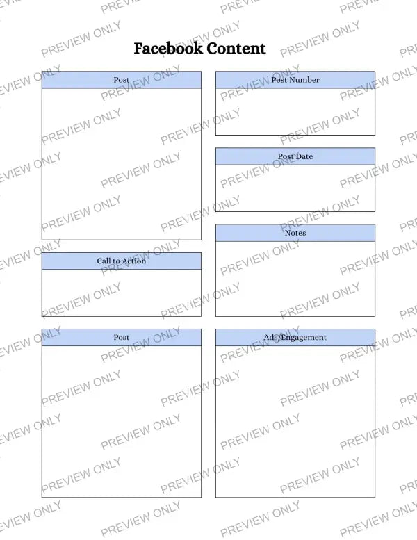 Social Media | PLR Planner - 2025 Private Label Rights