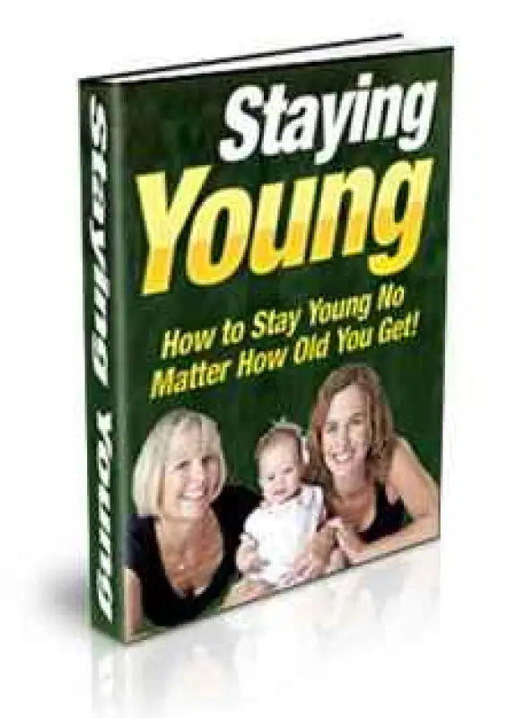 Staying Young | MRR eBook - 2023 Private Label Rights