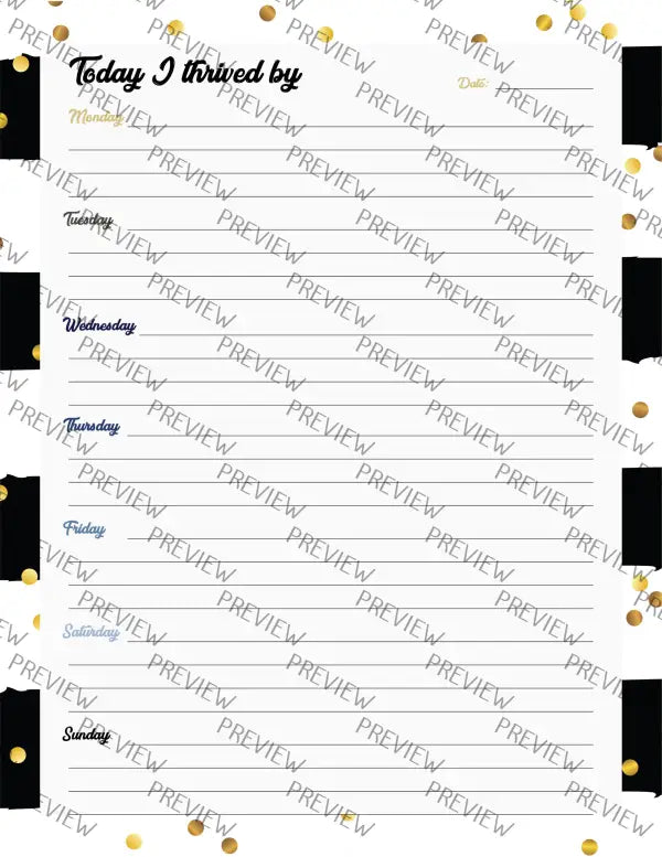 Thrive Journal | PLR - 2025 Private Label Rights