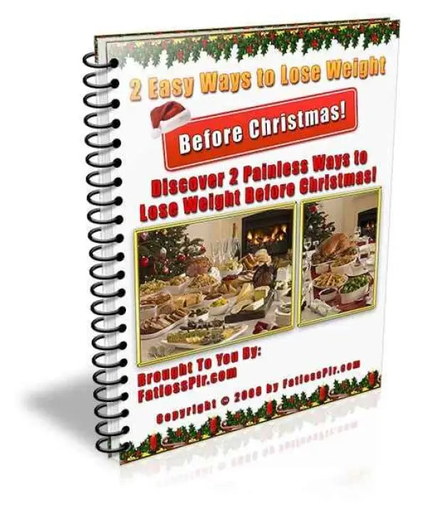 2 Easy Ways To Lose Weight Before Christmas | MRR eBook - 2023 Private