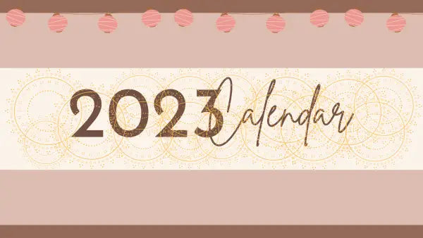 2023 Calendar V1 | PLR - Private Label Rights