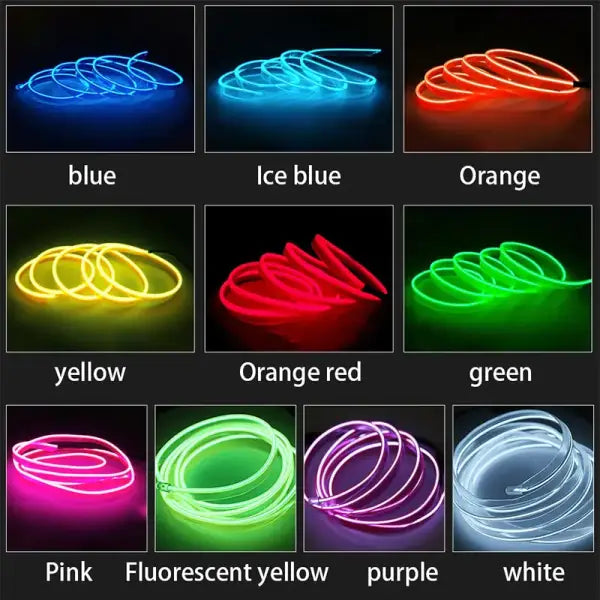 Car Interior LED Ambient Lights - 2024 Private Label Rights