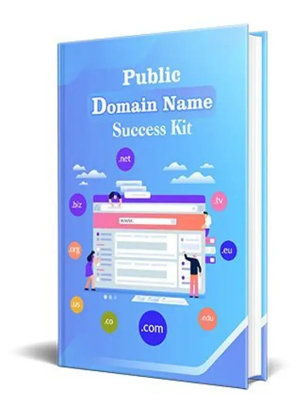 Domain Name Success Kit PLR Ebook - 2023 Private Label Rights