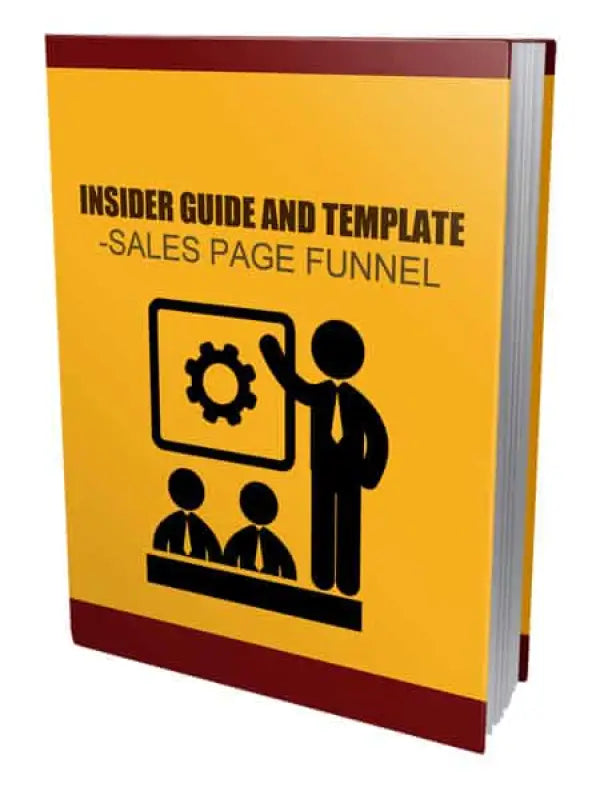 Insider Guide Template – Sales Page Funnel | PUR eBook - 2024