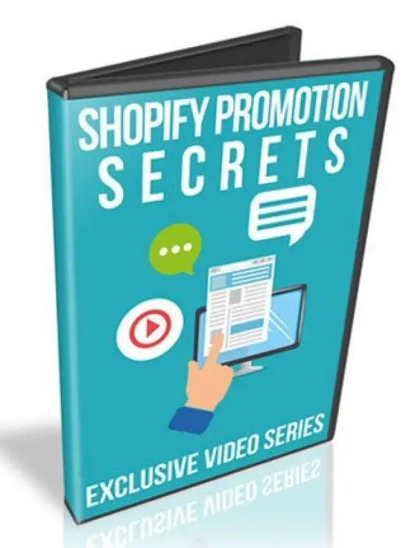 Shopify Promotion Secrets PLR Videos - 2023 Private Label Rights